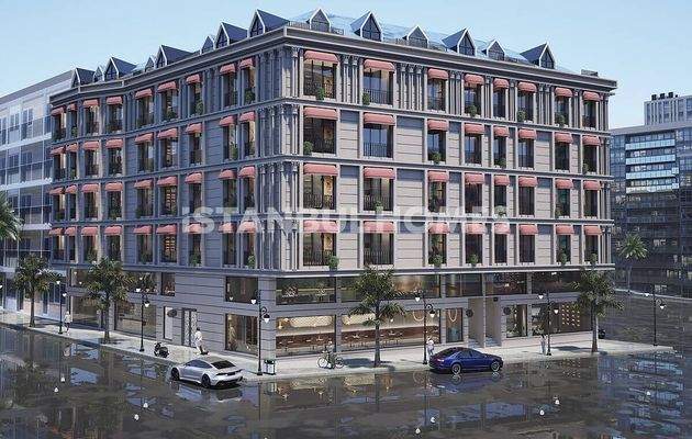 Flats 400 Meters from Metro in Kağıthane İstanbul