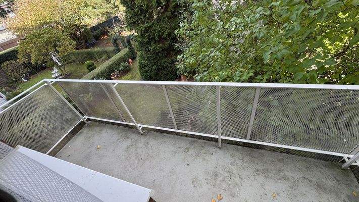 Balkon aus Schlafzimmer 