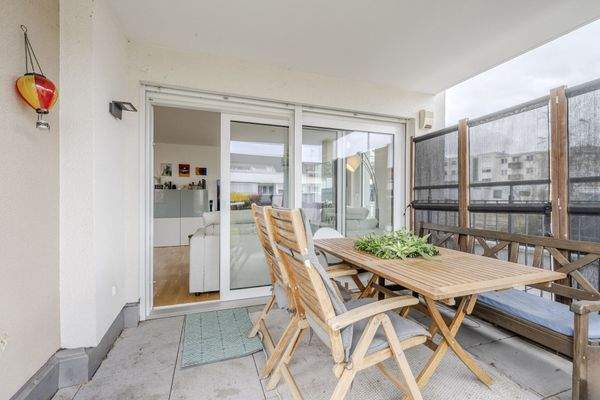 überdachte Terrasse