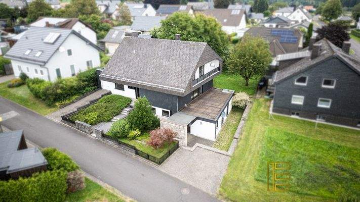 Luftbildaufnahme nah