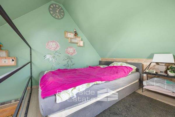 Schlafbereich im Gästehaus 