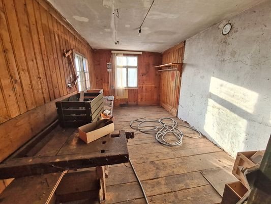 Holzlege Obergeschoss