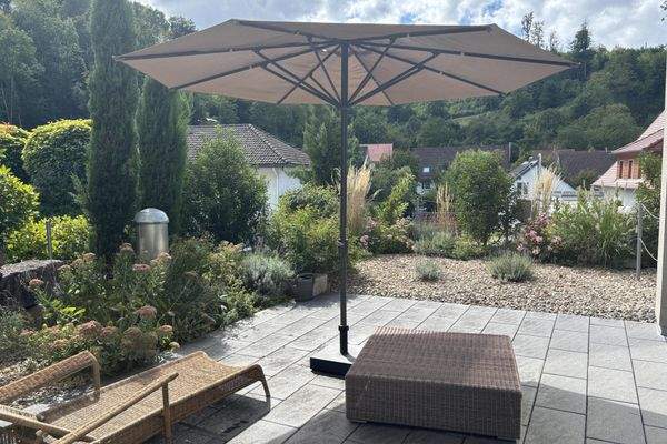 Sitzplatz mit Aussicht