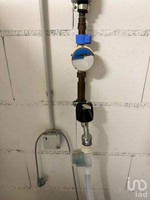 Waschplatz für Waschmaschine und Trockner im Keller