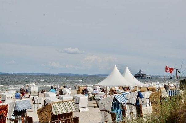 Bilder vom Strand - Seebad Heringsdorf