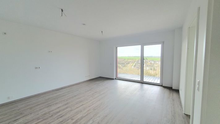 Wohnzimmer mit Küchenzeile