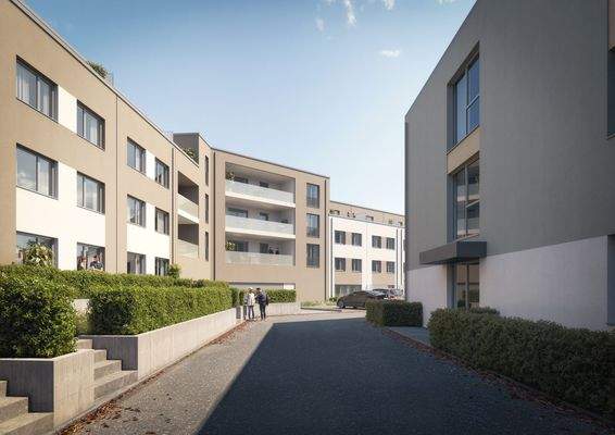 Blick in die Straße