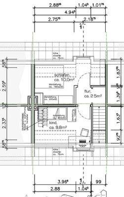 Grundriss Dachgeschoss
