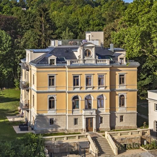 2- Zimmerwohnung mit EBK und Terrasse in der Bienertvilla