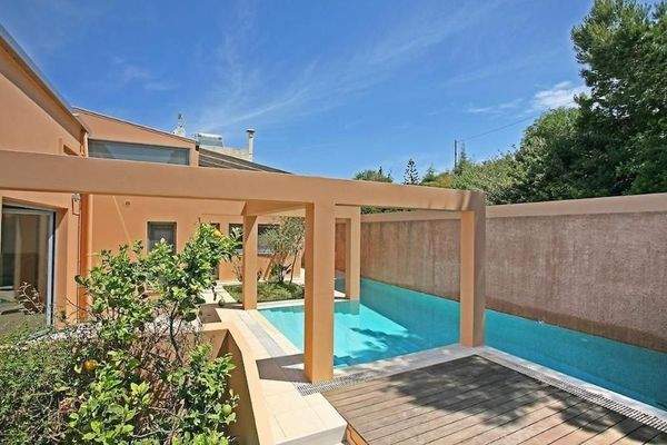 Kreta, Profitis Ilias: Zwei großzügige Villen mit erhöhtem Meerblick zu verkaufen