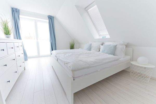 Schlafzimmer 1 mit Meerblick