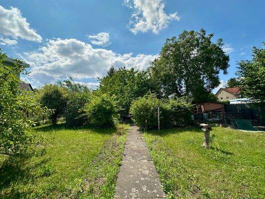 Ansicht hinten zur Mitte