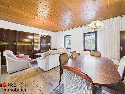 Wohn- Esszimmer Erdgeschoss