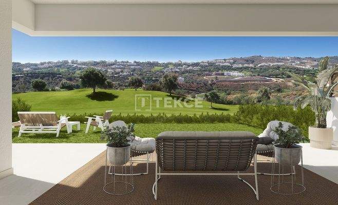 Golf Views Houses with Energy Efficiency Rating “A” in Mijas