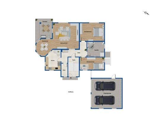 Grundriss Erdgeschoss