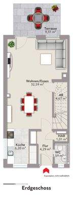 Grundriss Erdgeschoss