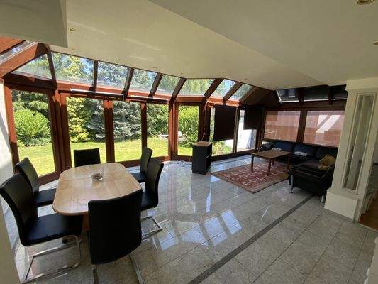 Wintergarten im Erdgeschoss
