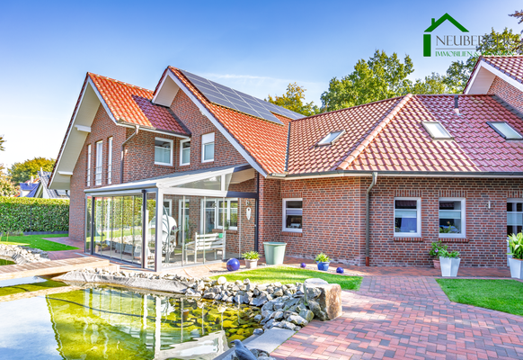 Garten Blick Wintergarten