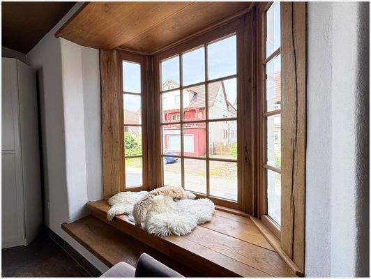 Fensterplatz im Wohnzimmer