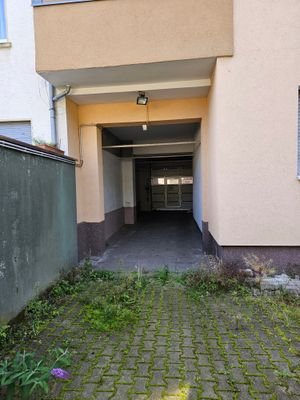 Garagendurchfahrt