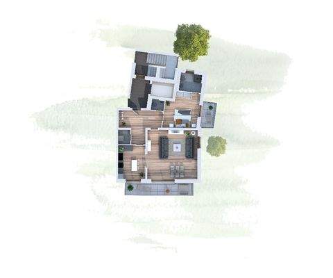 Strehlener Straße Grundriss WE 8