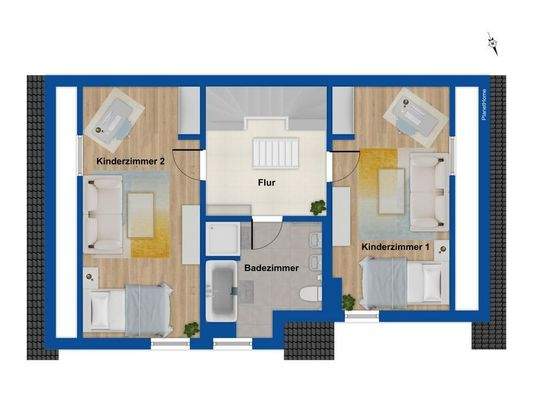 Grundriss Dachgeschoss