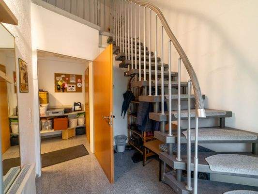 Eingangsbereich Reihenendhaus