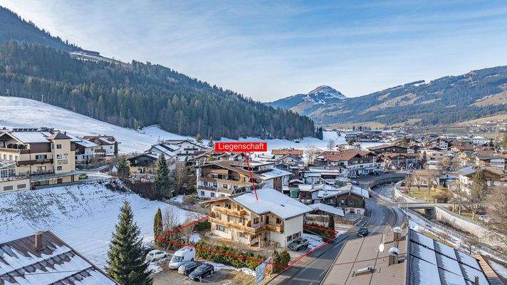 KITZIMMO-Baugrund mit Altbestand und touristischer Widmung kaufen - Immobilien Kirchberg.