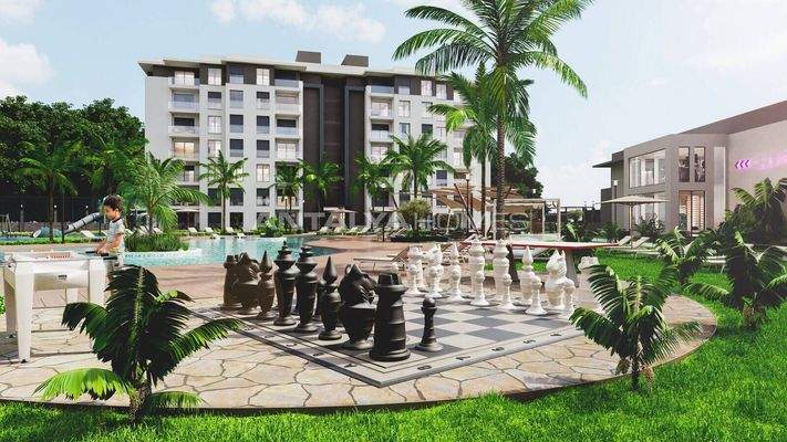 Investment Flats with a Hotel Concept in Kepez Antalya