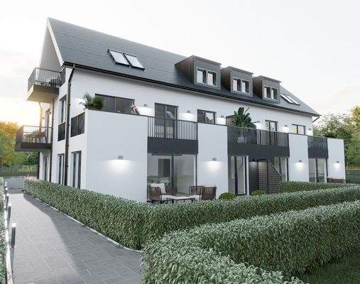 Visualisierung projektiertes Gebäude