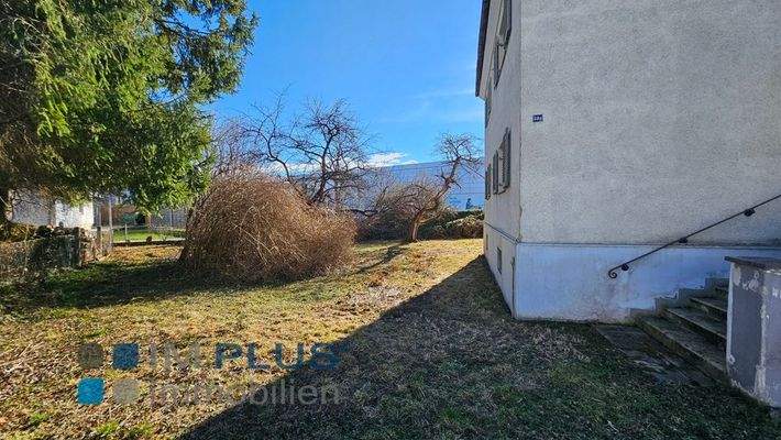 Ansicht des Grundstückes