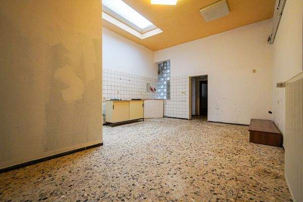 Küche für die Gewerbefläche