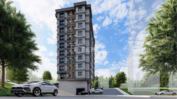 Flats 400 m from the Metro in İstanbul Eyüpsultan