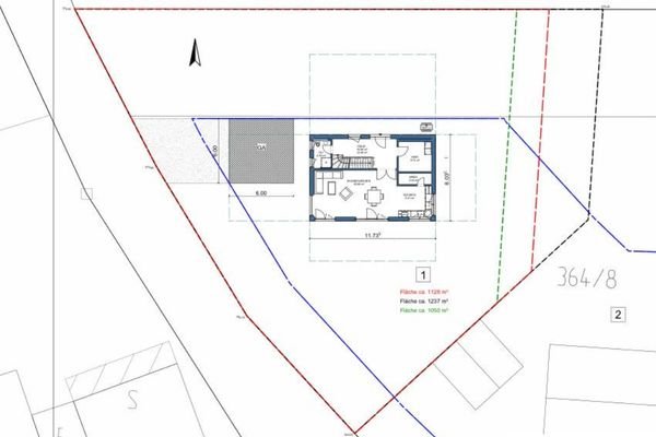 Mögliche Bebauung Einfamilienhaus