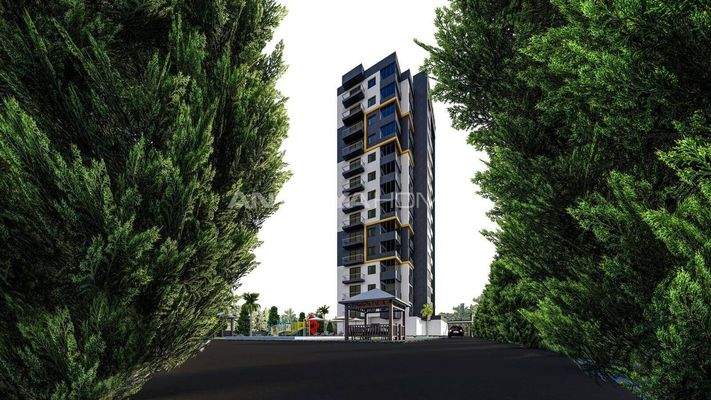 Investment-Friendly Flats with Pools in Mersin