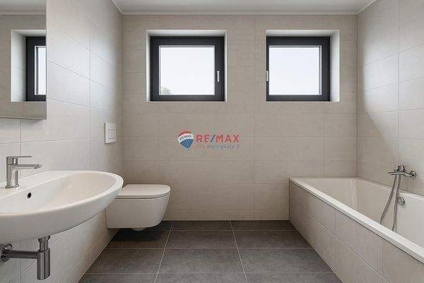 Badezimmer neu - Visualisierung