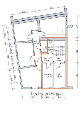 Grundriss Obergeschos