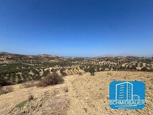 Kreta, Sivas: Grundstück mit herrlichem Meerblick am Ortsrand zu verkaufen