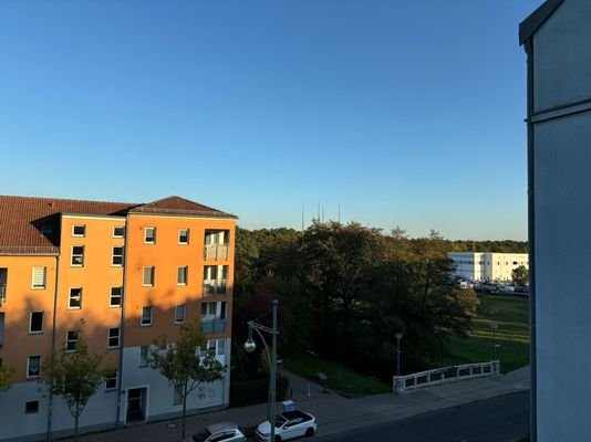 Aussicht vom Balkon