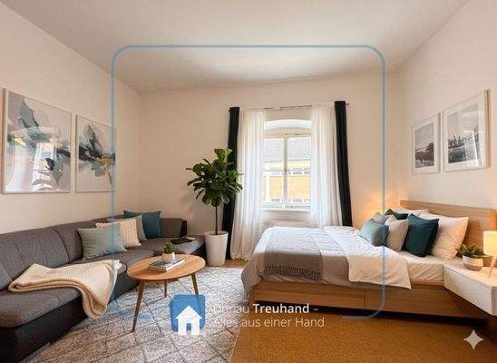 Einrichtungsbeispiel Schlafzimmer