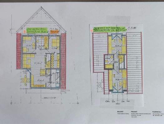 Grundriss DG + Dachspitz 