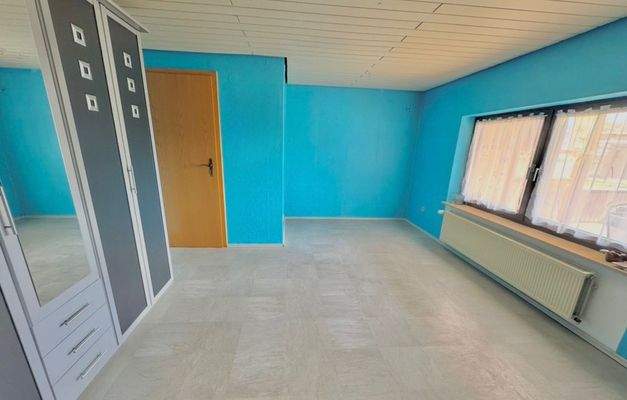 Schlafbereich - zweites Zimmer im Souterrain