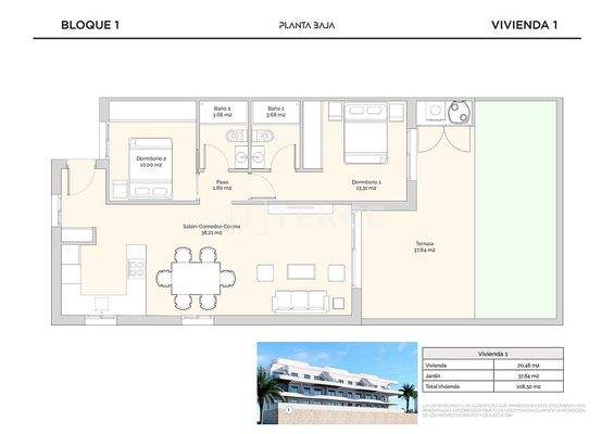 Chic Apartments with Lush Communal Areas in Finestrat