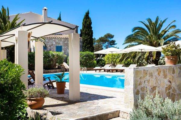 Alternative Ansicht des Poolbereichs