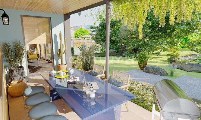 Terrasse Visualisierung