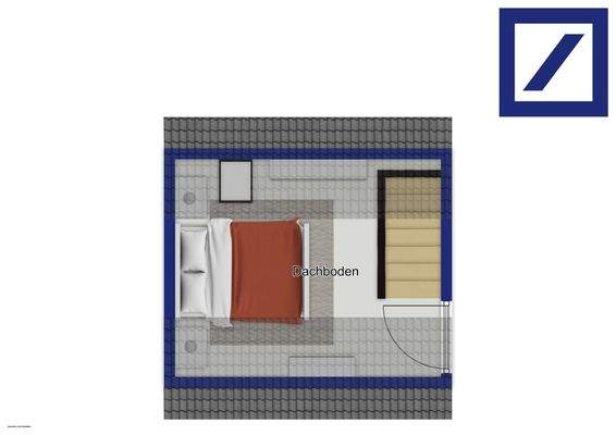 Grundriss Spitzboden