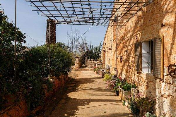 Terrasse mit Blick in den Westen