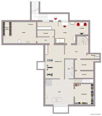 Grundriss Kellergeschoss