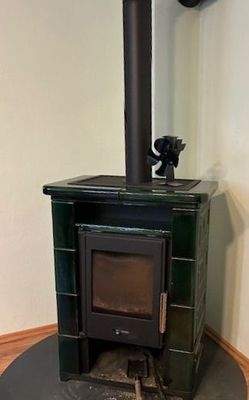 Holzofen im Wohnbereich EG