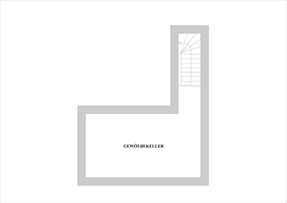 Grundriss Kellergeschoss